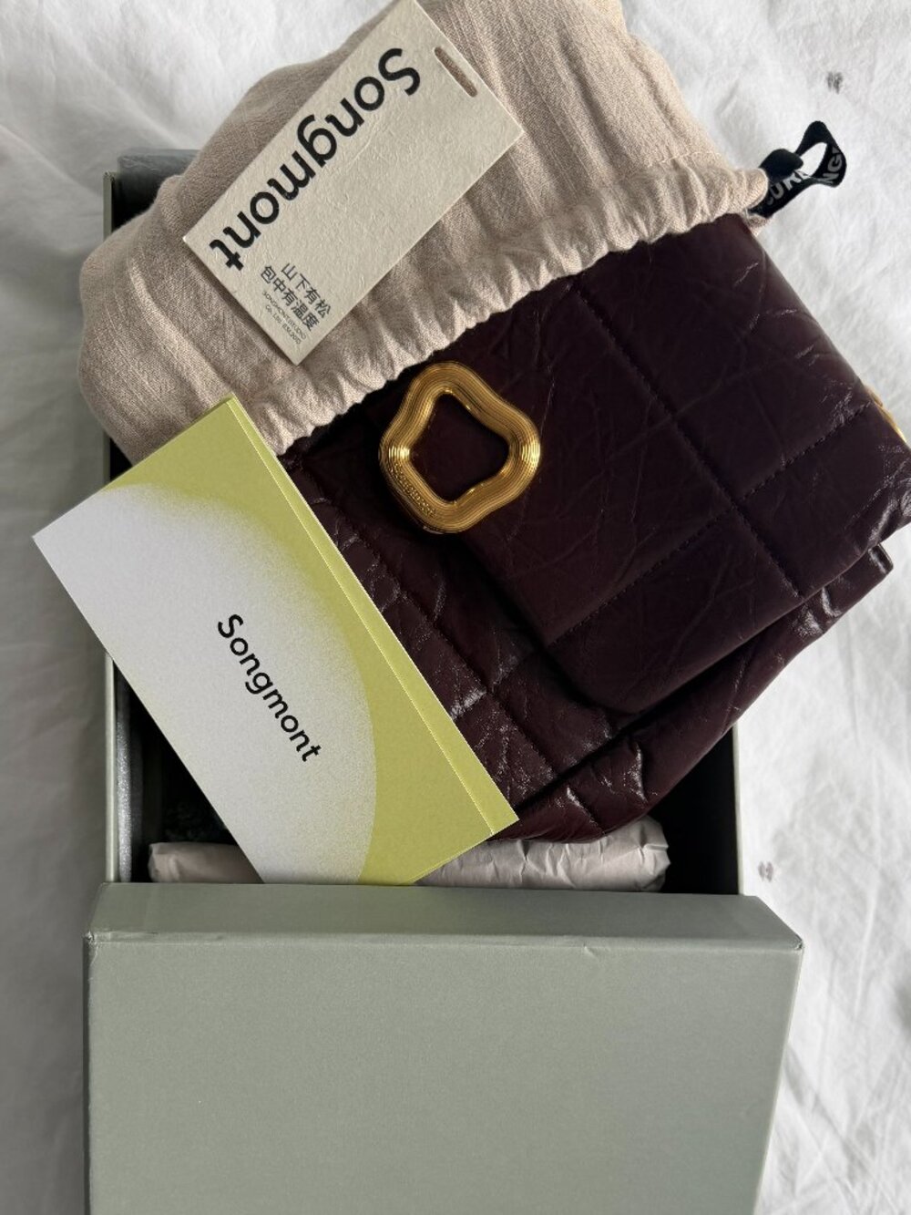 Songmont Medium Chocolate Bag - limited edition